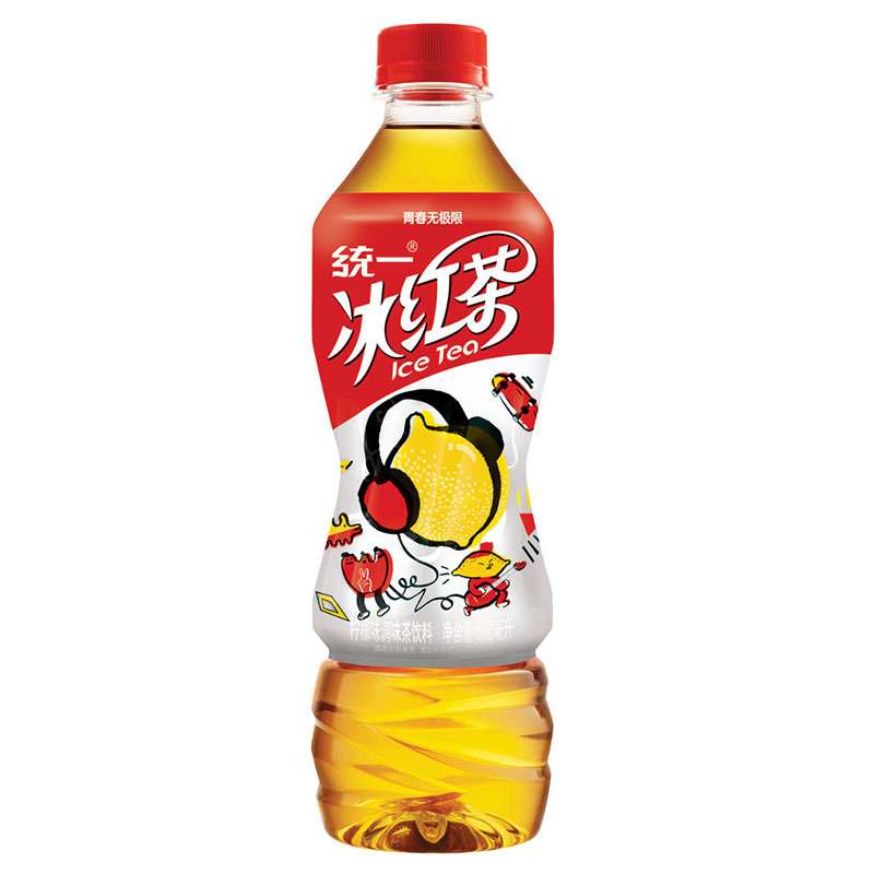 统一冰红茶 500ml*15瓶/箱 年轻无极限 统一冰红茶