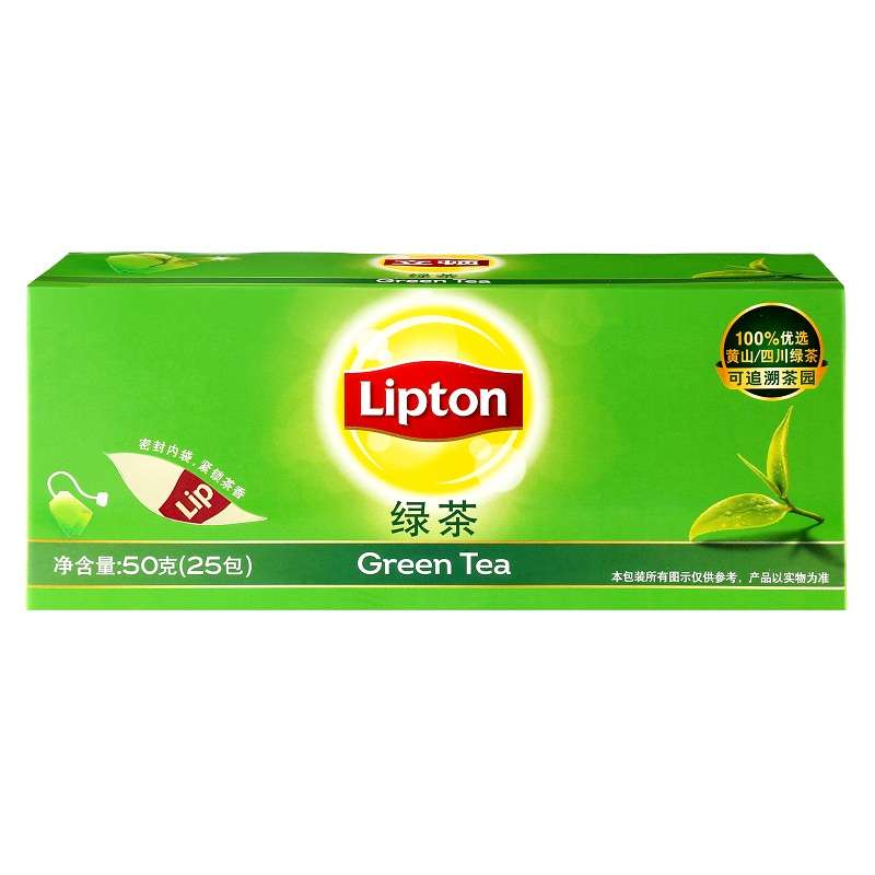 Lipton/立顿 立顿绿茶S2550g精选绿茶 茶香醇厚