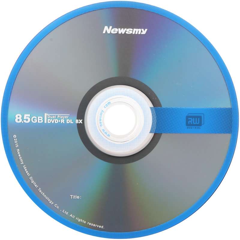 纽曼（Newsmy）DVD+R DL 8速 8.5G 光盘单面双层系列 桶装10片 刻录盘