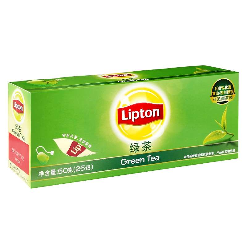 Lipton/立顿 立顿绿茶S2550g精选绿茶 茶香醇厚