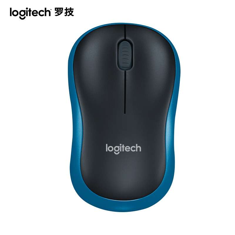 Logitech/罗技M185笔记本电脑办公光电无线鼠标省电M186