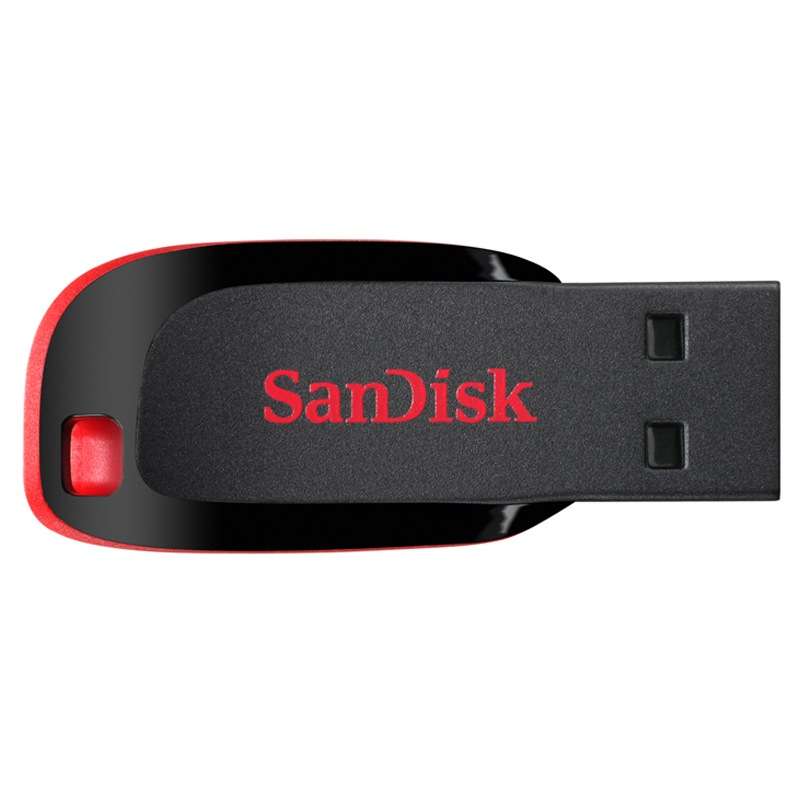 闪迪（SanDisk）酷刃 (CZ50) 8GB U盘 黑红