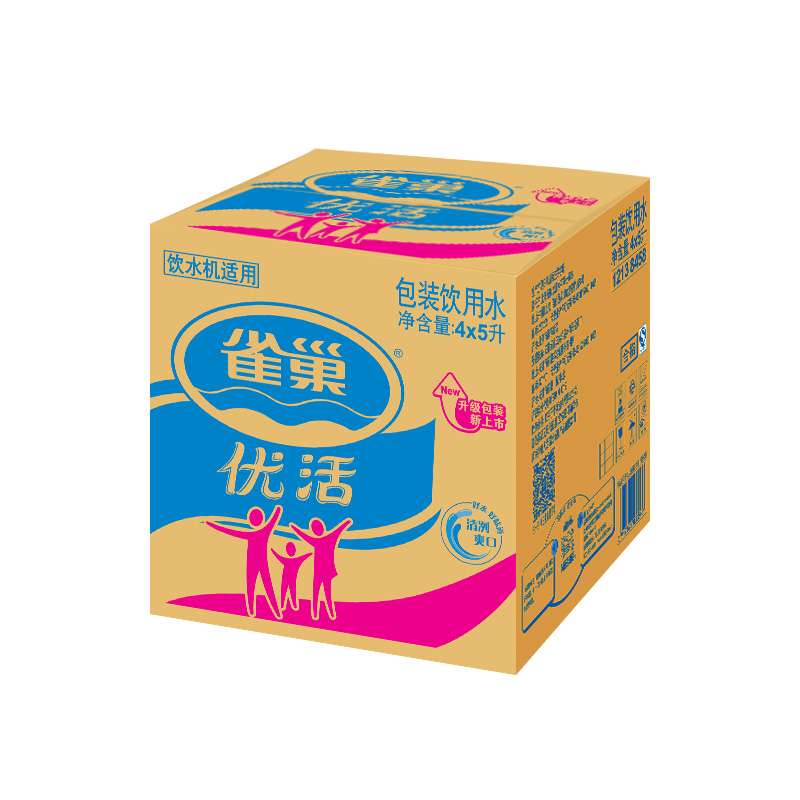 雀巢 优活饮用水 5L*4瓶/箱