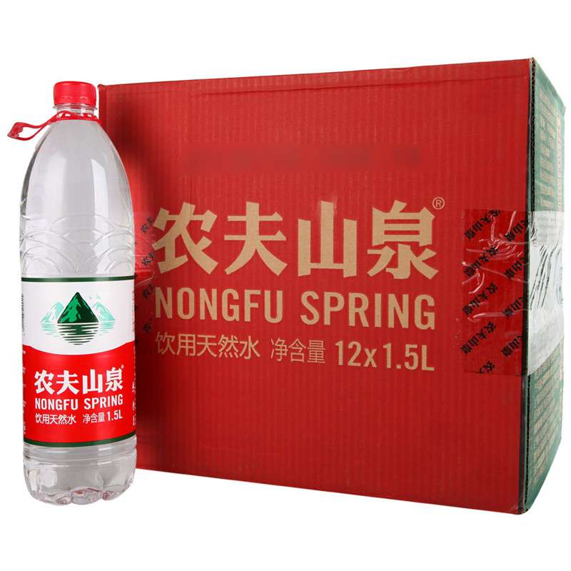 农夫山泉 饮用天然水 1.5L*12瓶/箱