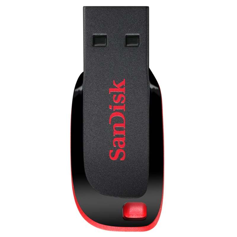 闪迪（SanDisk）酷刃 (CZ50) 8GB U盘 黑红