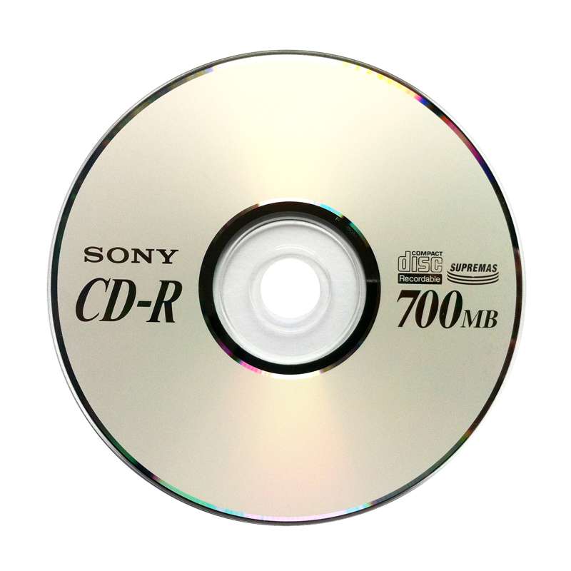 索尼 sony刻录光盘 CD-R 48速 50片装 cd刻录盘 空白光盘