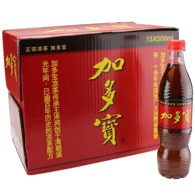 加多宝凉茶500ml*15/箱 让更多人喝的凉茶 天然健康