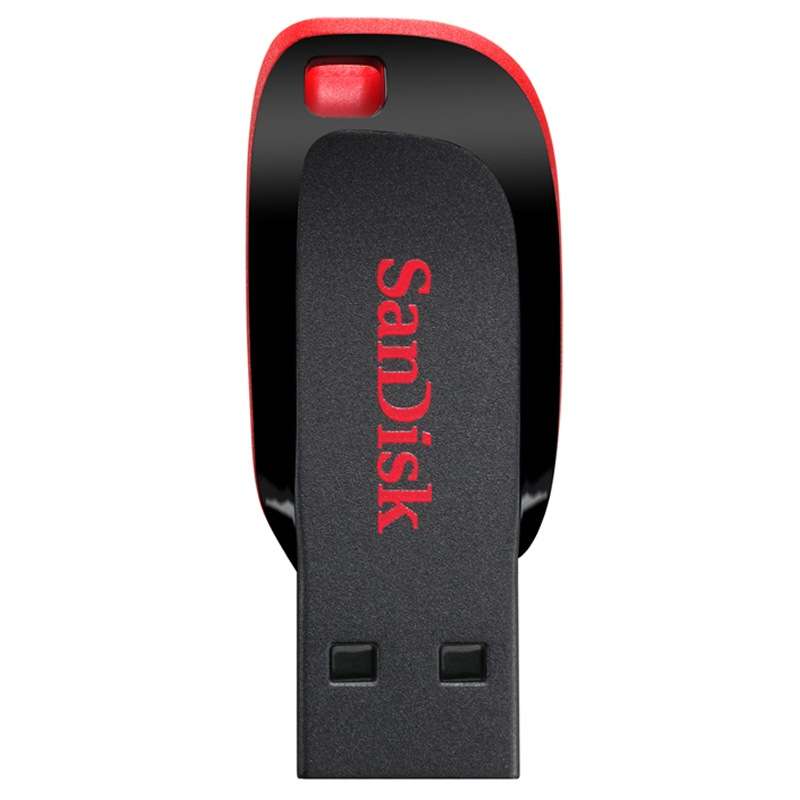 闪迪（SanDisk）酷刃 (CZ50) 8GB U盘 黑红