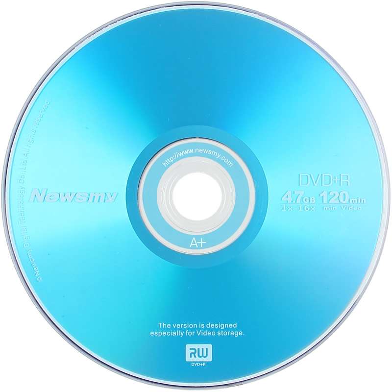 纽曼（Newsmy）DVD+R 16速 4.7G光盘 个人视频系列 桶装25片 刻录盘