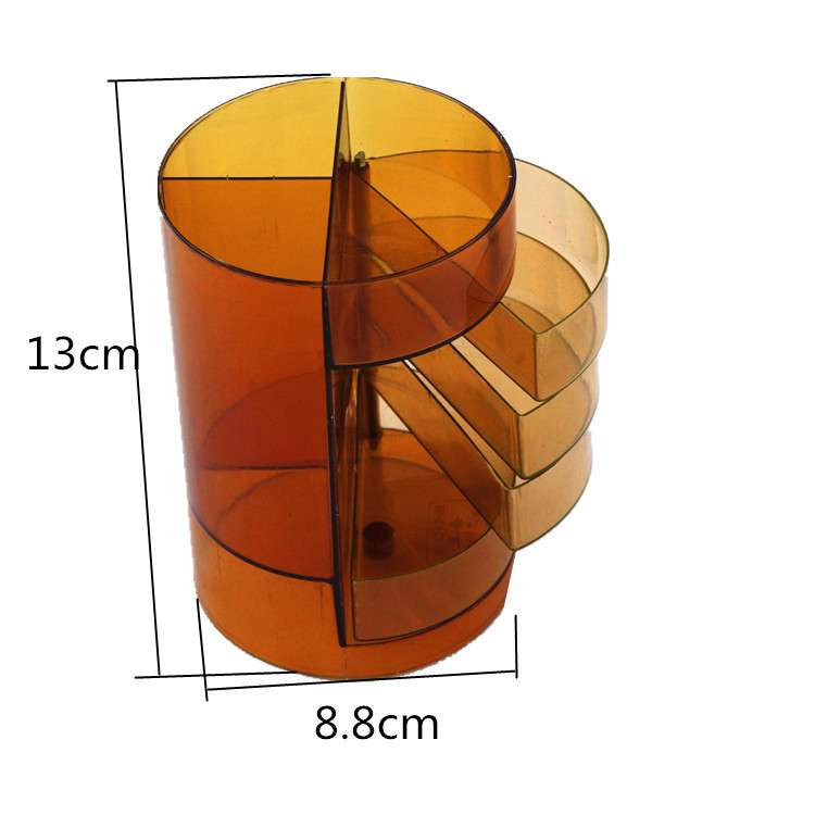 168笔筒圆形笔筒 桌面型多功能塑料笔筒简约创意办公用品文具