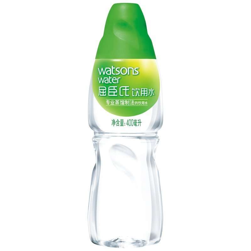 屈臣氏饮用水（蒸馏制法）400ml*24瓶